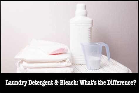 Laundry Detergent Same As Bleach
