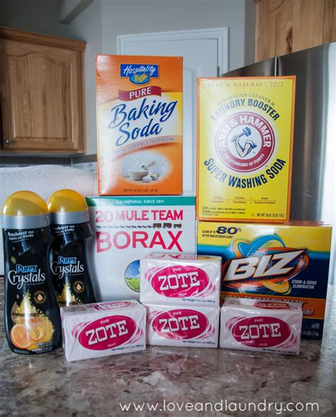 Laundry Detergent Using Zote