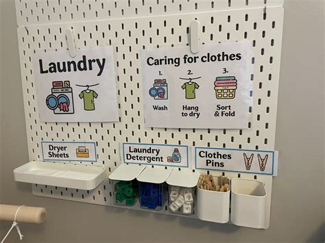 Laundry Dramatic Play Printables