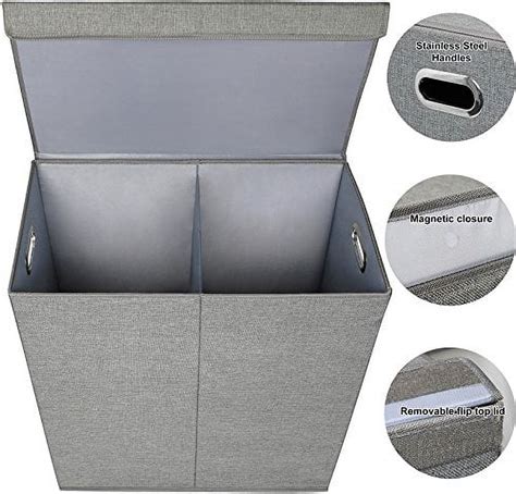 Laundry Hamper With Divider