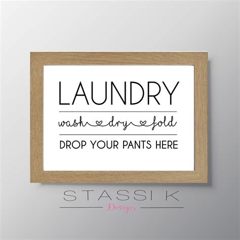 Laundry Quote Signs