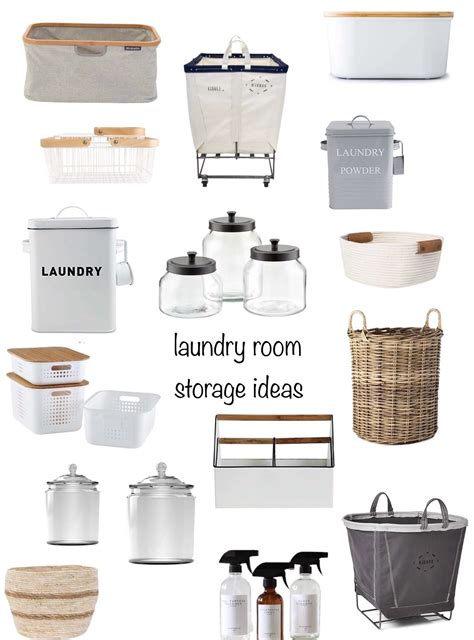 Laundry Room Container Ideas