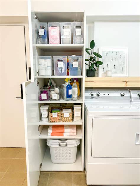 laundry room organization