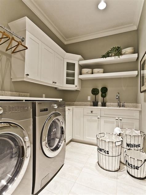 Laundry Room Storage Design