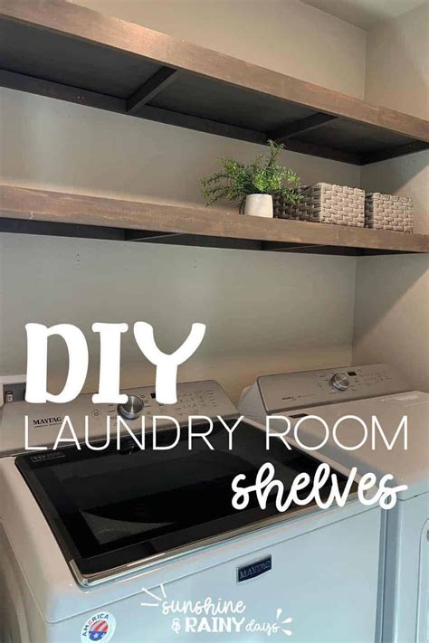Laundry Shelving Diy