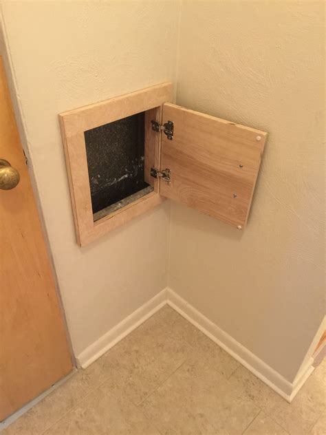 Laundry Shoot Trap Door