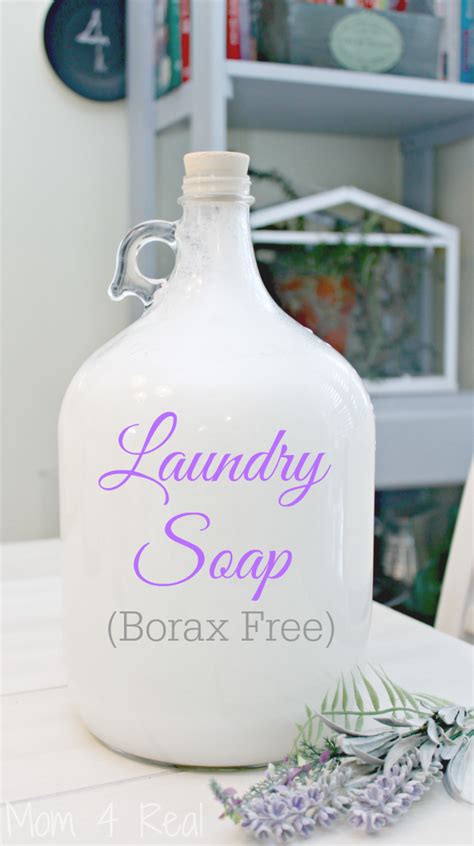 Laundry Soap Without Borax