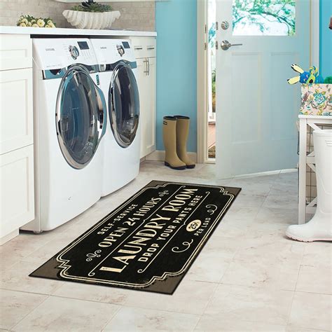 Laundry Throw Rugs
