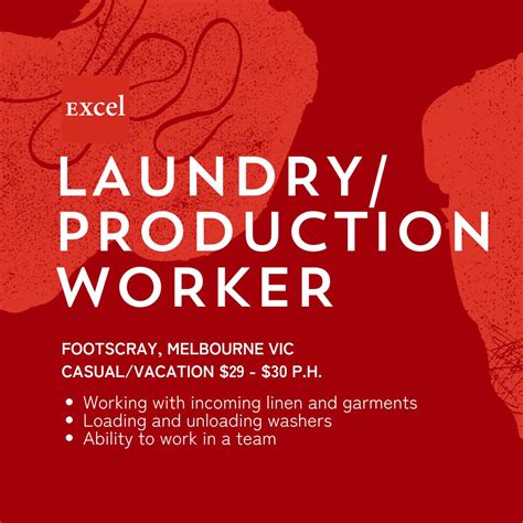 Laundry Worker Footscray