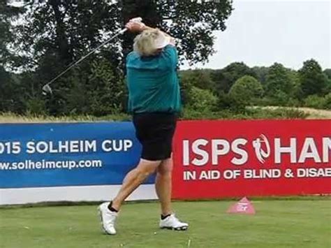 laura davies golf swing video