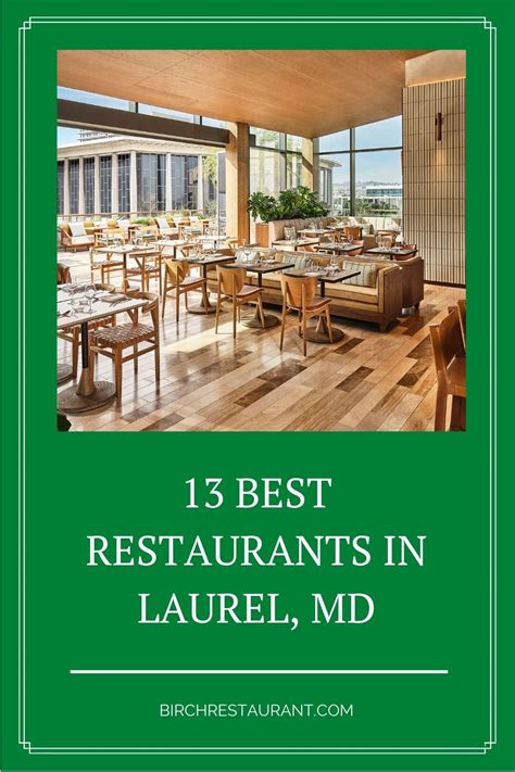Discover the Flavor Scene of Laurel: Top Restaurants to Try