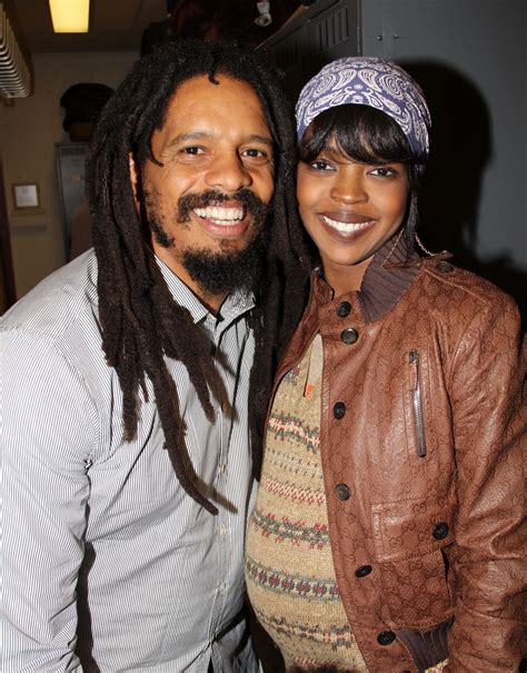 lauryn hill and marley son