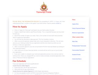 lautech transcript portal