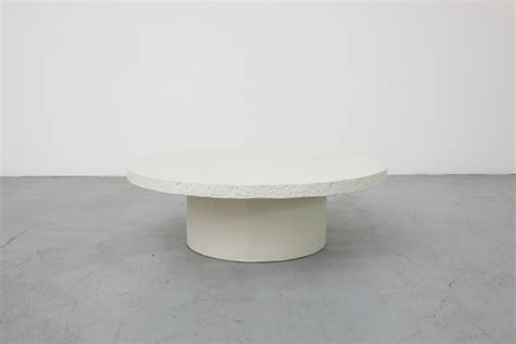 Lava Stone Round Coffee Table