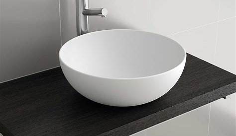 Lavabo de posar BOL SOLID SURFACE d 390 x 140 mm