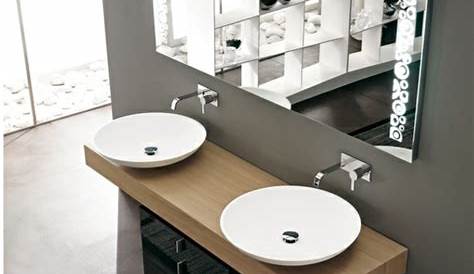 Lavabo Moderne Vasque Béton Double Vasque Salle De Bain, Styles De