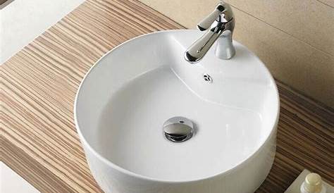 Lavabo Vasque Rond Gris Graphite De Type Flow Par Cheviot