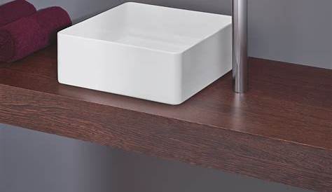 Lavabo con rebosadero 58,5x39x21cm cerámica dorado Vida XL