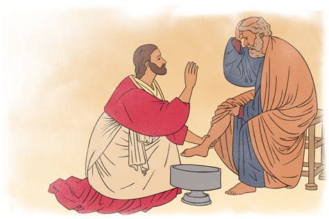 lavement des pieds selon la bible