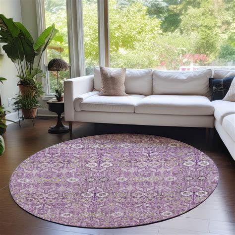 Lavender Boho Rug