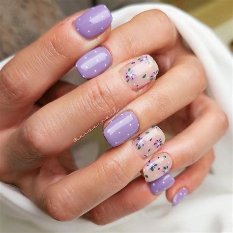 lavender graytoe nail designs