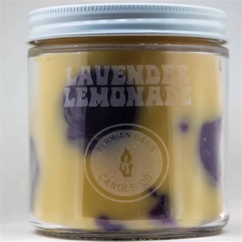 lavender lemonade candle