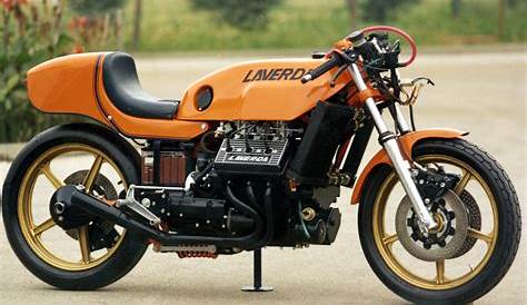 Laverda Motorcycle OldMotoDude 1977 1200 Cafe Racer On Display At