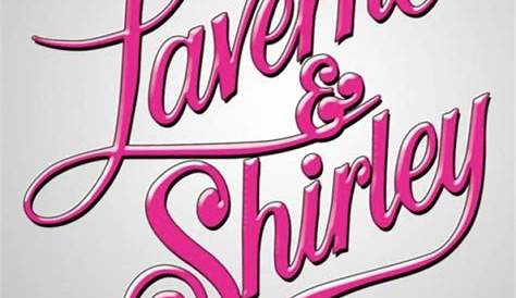Laverne And Shirley Logo Design TShirt