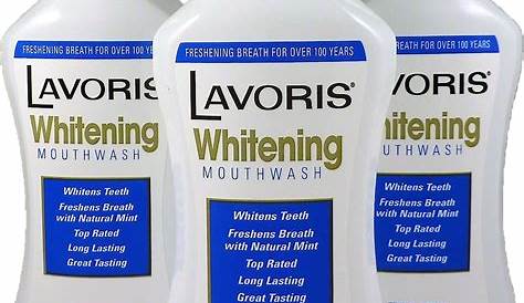 Lavoris Whitening Mouthwash Review Rinse (1 Ltr) 33.80 Oz