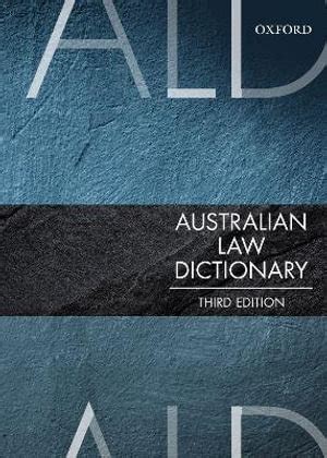law dictionary australia