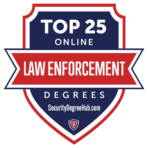 law enforcement degree online accredited