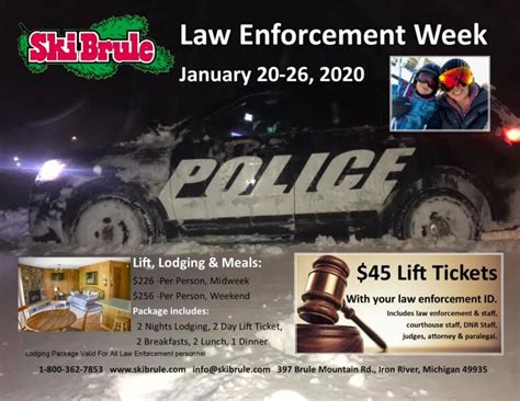 law enforcement discount tickets