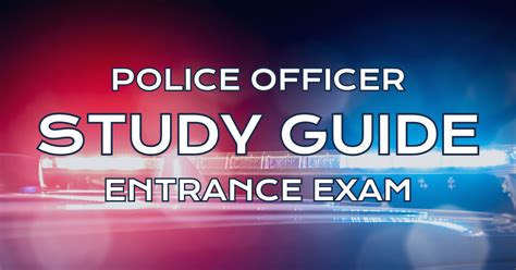 law enforcement entrance exam 2023