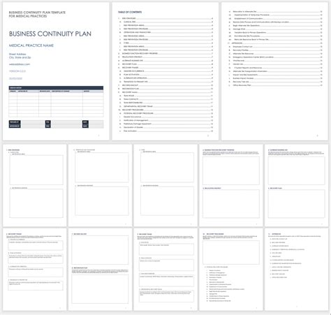 Law Firm Business Continuity Plan Template