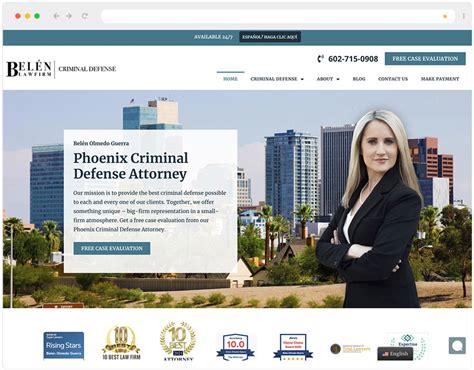 law firm marketing website