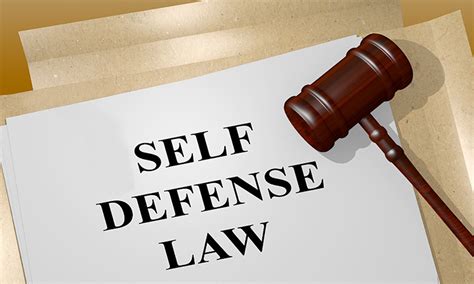 law on self defence