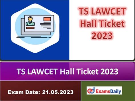 lawcet hall ticket download 2023 ts