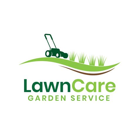 lawn care service logo template