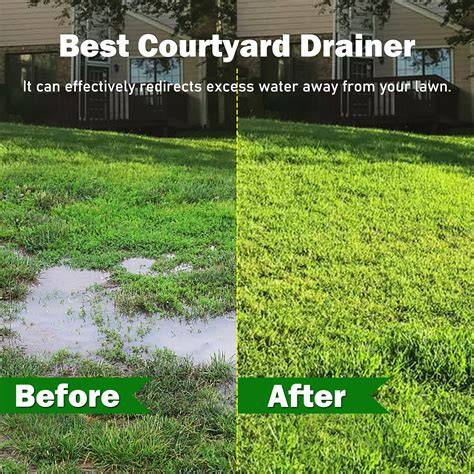 lawn drainage solution