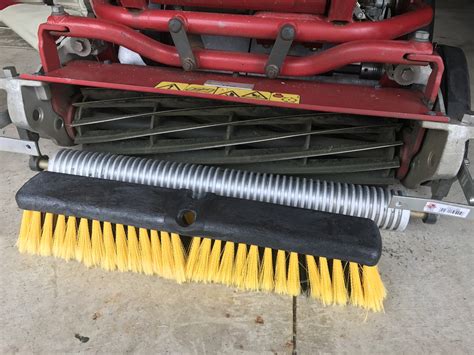 Lawn Mower Brush Attachment