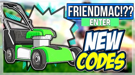 lawn mowing simulator roblox codes