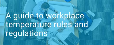 laws about temperature in the workplace