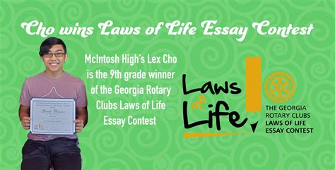 laws of life contest