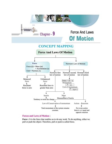 laws of motion class 9 notes pdf