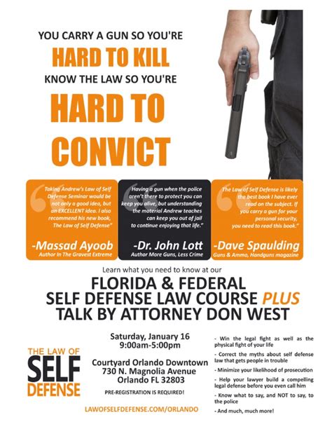 Laws Of Self Defense In Florida
