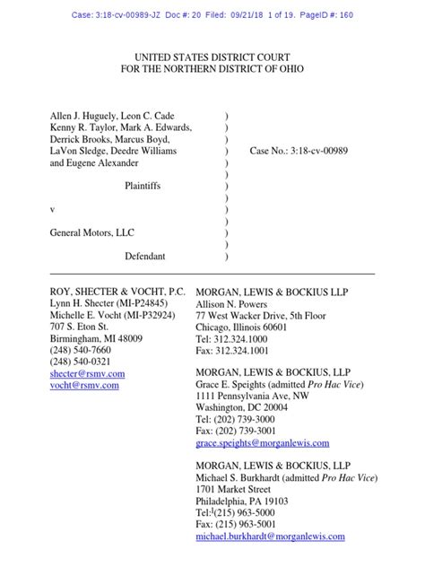 lawsuit against general motors