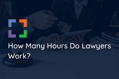 lawyer hours of work