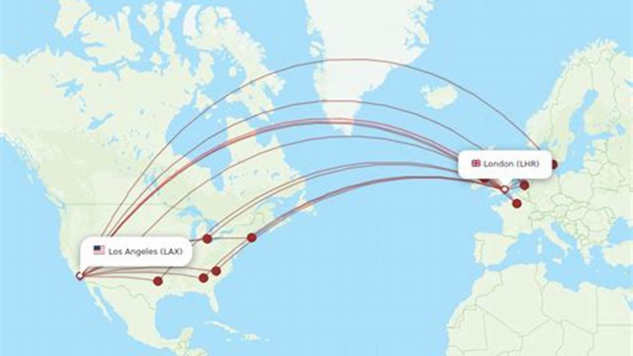 Unveiling the Lax to London Flight Path: A Guide for Seamless Air Travel