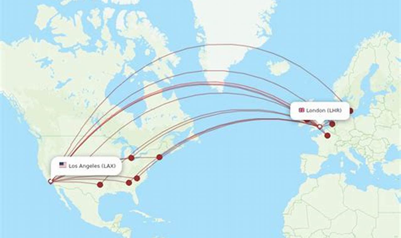 Unveiling the Lax to London Flight Path: A Guide for Seamless Air Travel