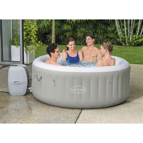 LayZSpa New York 46 Person Inflatable Hot Tub Inflatable